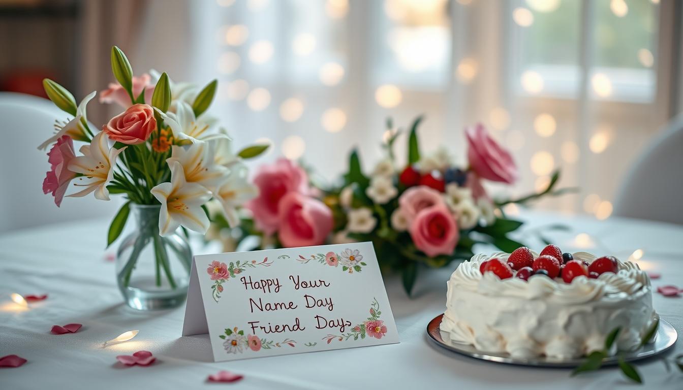 Piękne życzenia imieninowe dla przyjaciółki