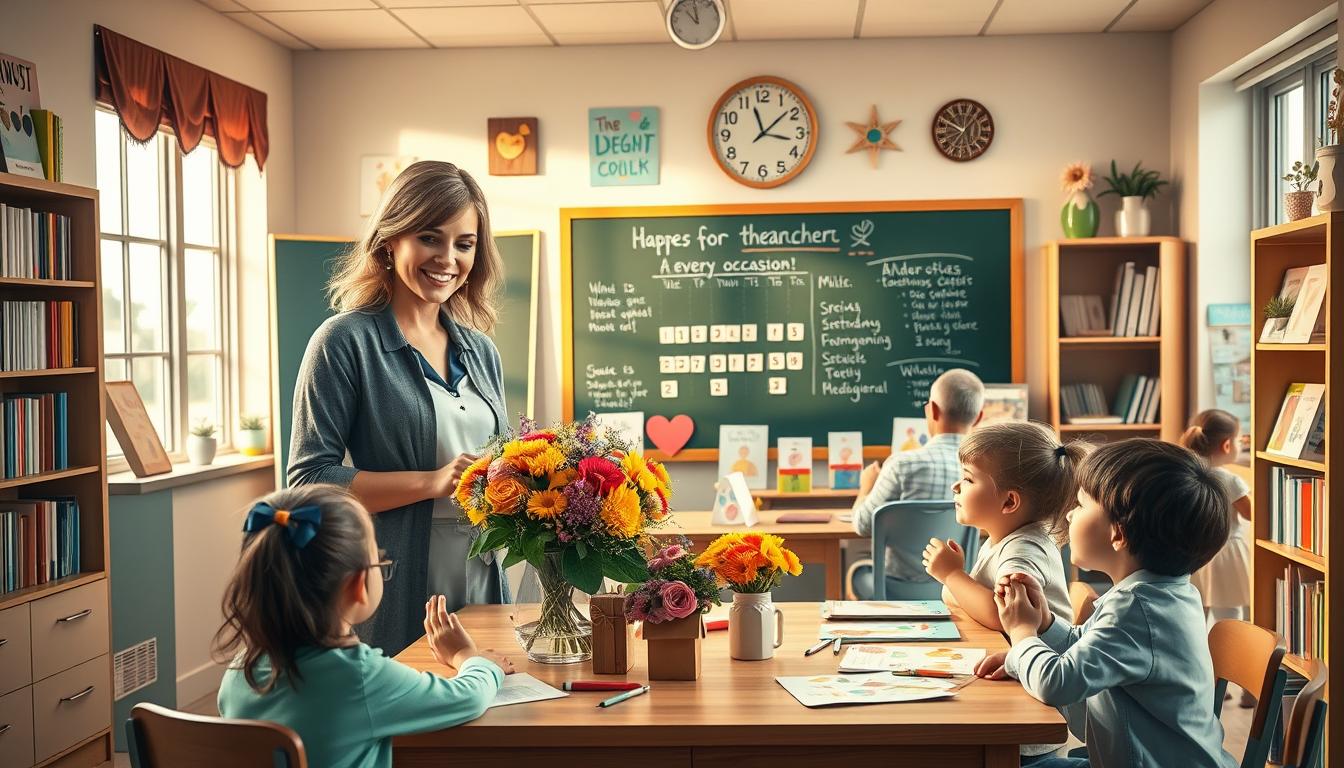 Życzenia dla pani nauczycielki
