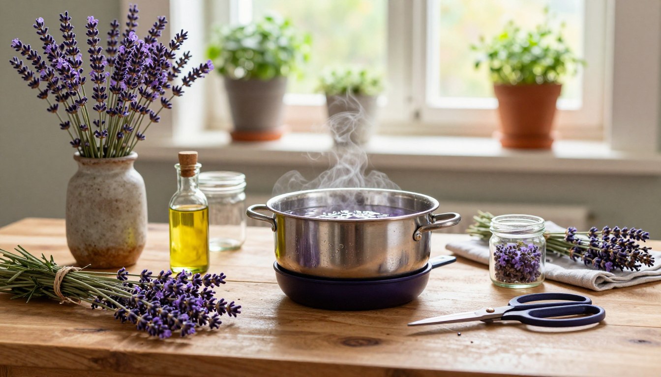 jak zrobić olejek lawendowy