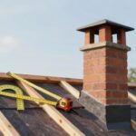 odległość komina od krokwi