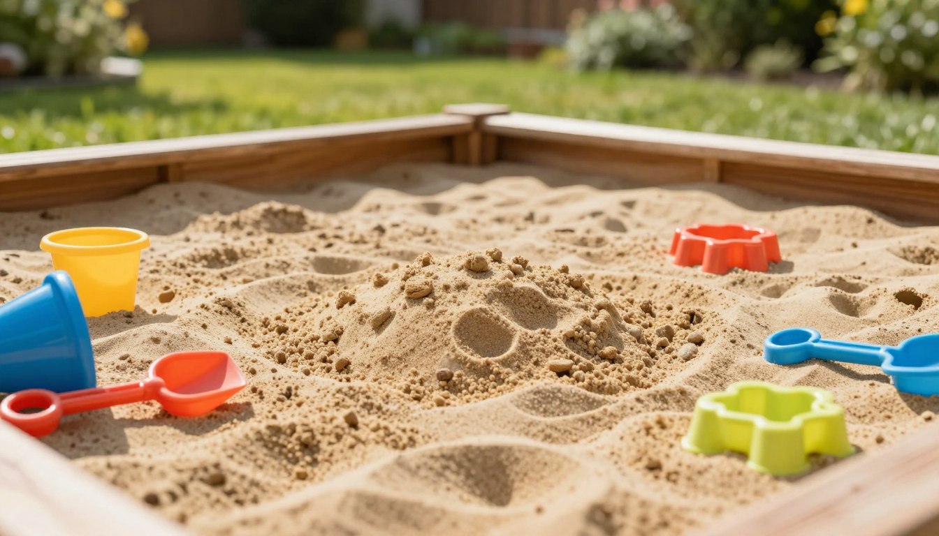 piasek do piaskownicy